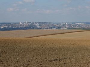 Overlooking Auxerre