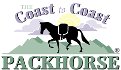 The Coast to Coast Packhorse logo
